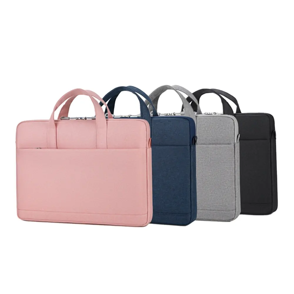 13,3 14 15,6 pulgadas Bolsa para ordenador portátil impermeable funda para portátil para Macbook Air Pro 15 "ordenador bolso de hombro mujeres hombres maletín