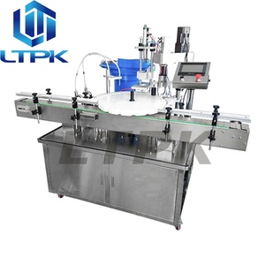 LT-AFC1 hoàn toàn tự động lọ nhỏ chai chất lỏng Thuốc nhỏ mắt ống thuốc thử 3-in-1 điền máy đóng nắp với nắp <span class=keywords><strong>Feeder</strong></span> - Product Image 2