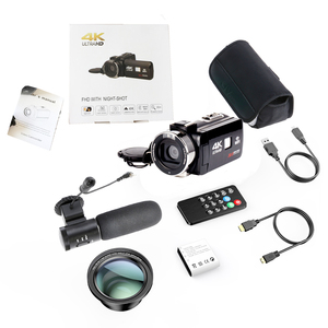 Mini profesyonel kamera 4K dijital kamera 16X zoom objektifi 4K dijital kamera - Product Image 5