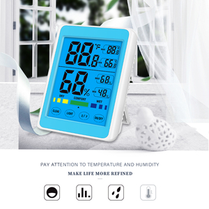 CH-914 <strong>Large</strong> LCD Display Digital Temperature Humidity Meter Thermo-<strong>hygrometer</strong> Max Min Recorde Digital <strong>Hygrometer</strong> - Product Image 4