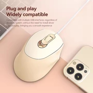 Classico nero da ufficio con cavo Mouse 4D USB con cavo ottico per Computer portatile - Product Image 6