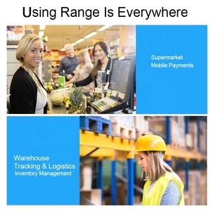 EDOO R43 New Ring Finger <strong>Scanner</strong> Mini Pocket <strong>Barcode</strong> Reader Wireless 2d Wearable Portable <strong>Barcode</strong> <strong>Scanner</strong> for Logistics Storage - Product Image 2