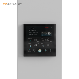 Wi-Fi CO2 метр PM2.5 датчик температуры и влажности для вентиляции регулятор качества воздуха для подвального использования - Product Image 2