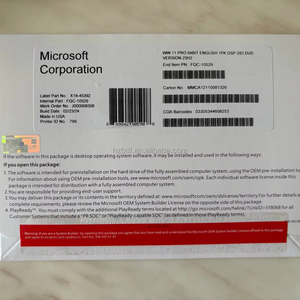 Win 11 Pro OEM orijinal DVD tam paket 100% Online aktivasyon Win 11 profesyonel Oem anahtar DvD paketi hızlı kargo - Product Image 1