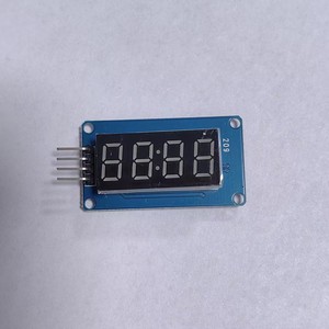 4-stelliges Anzeige modul mit einstellbarer LED-Helligkeit Uhr zubehör Elektronische Module DIY für Arduino