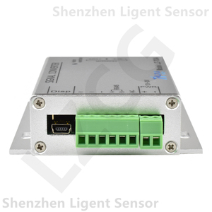 Amplificador de Sensor de fuerza de aluminio de un solo canal, salida de instrumento RS485/RS232 0 ~ 20mA/0 ~ 10V, transmisor analógico de señal Digital - Product Image 5