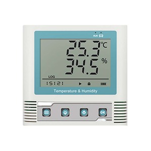Registrador de datos inteligente de temperatura en tiempo real RH Registrador de datos de temperatura y humedad digital LCD - Product Image 2
