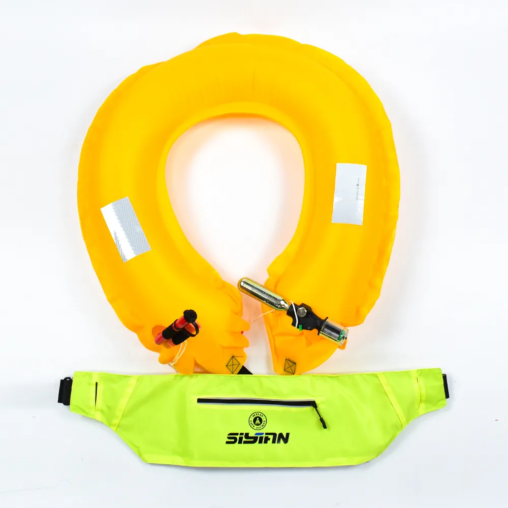 Giá rẻ 0.5kg xe gắn Inflatable cuộc sống phao an toàn nước Inflatable cuộc sống preserver cho ngoài trời đi bè các hoạt động