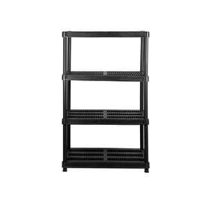 OD24 36X24X57インチ4層組み立てプラスチック棚収納多目的ヘビーデューティ倉庫ラックディスプレイラック