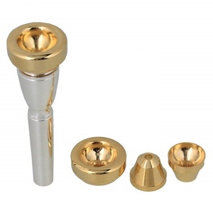 Tromba convertibile 3C 2C 2B 3B su ordinazione del bocchino della tromba del nastro/dorato su ordinazione di basso prezzo altro strumento musicale - Product Image 4