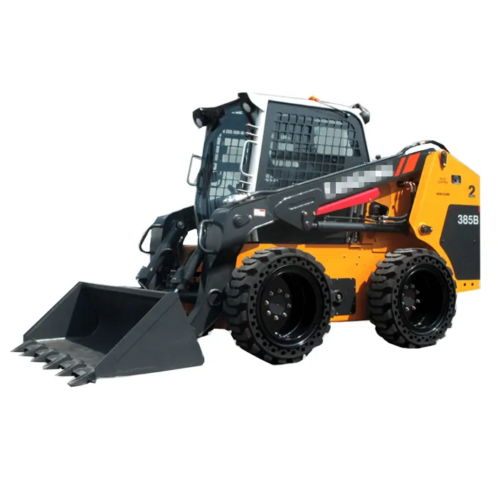 Mạnh Mẽ LIUZHOU 385B 80hp Skid Steer Loader Với Búa Đính Kèm Giá Danh Sách Để Bán