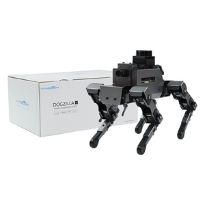 12DOF AI Robot cane S1 S2 dotato di IMU 9 assi realizzare azioni bioniche basate sul sistema Ubuntu 20.04 ROS2 per Raspberry Pi 5 - Product Image 1