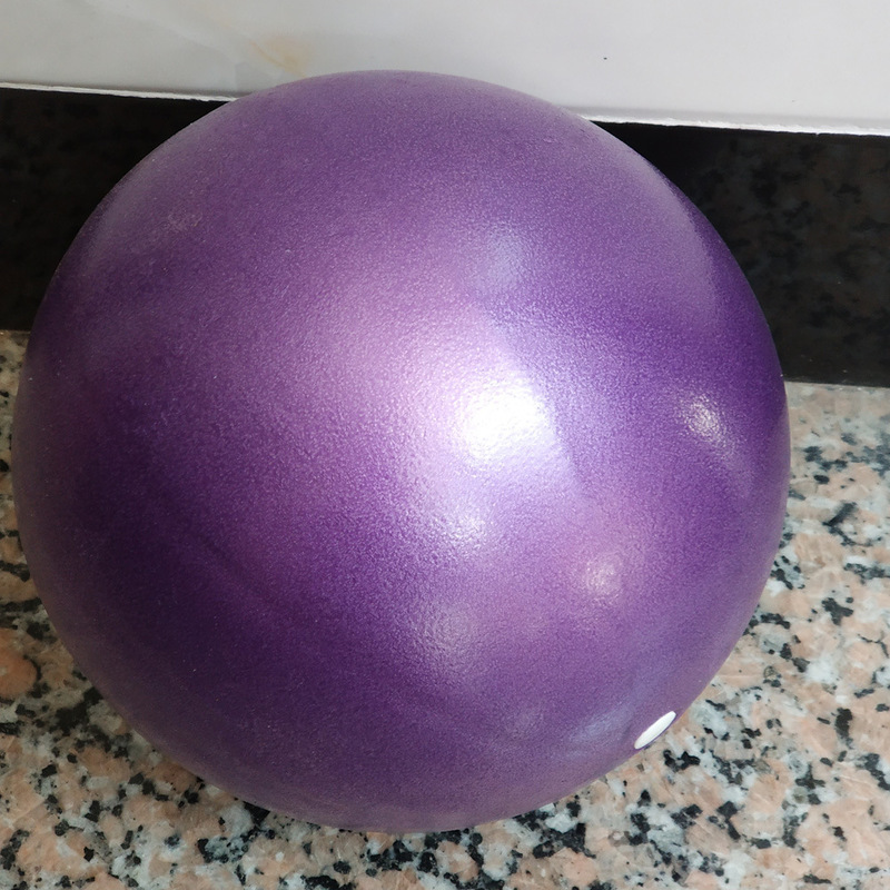Purple straw ball