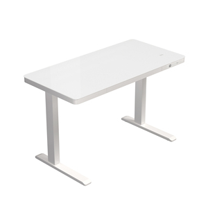 Design moderno motore singolo elettrico regolabile in altezza per la casa ufficio Computer scrivania 2 stadi motorizzato Sit-Stand tavolo con telaio - Product Image 4