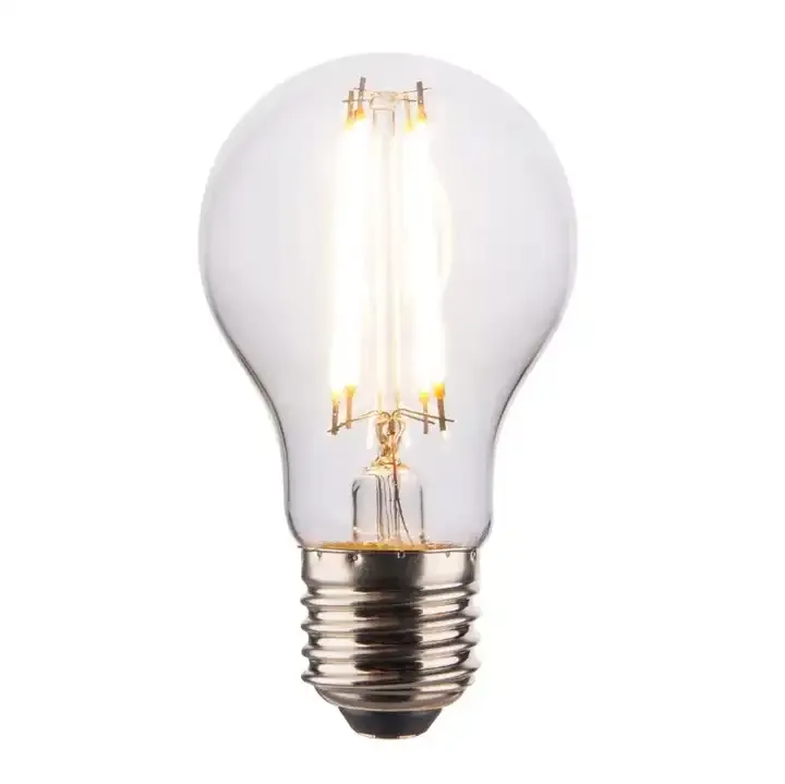 Fuxing หลอดไฟ LED ไส้หลอด LED แบบนุ่มสีขาวอบอุ่นสไตล์วินเทจสำหรับ G125-SMOKY หลอดไฟ LED 2700K