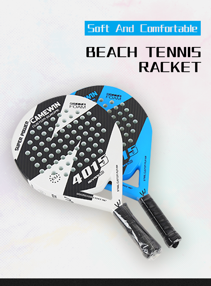Factory direct carbon fiber tennis paddle with professional quality