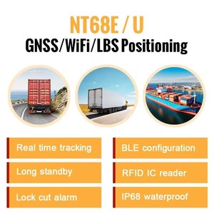 Rastreador de candado GPS NT68 4G-Seguimiento en vivo, desbloqueo RFID y alarma de corte de cuerda para una seguridad logística mejorada - Product Image 2
