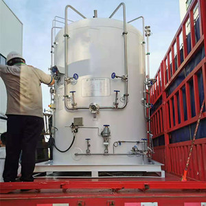 Micro <strong>Tank</strong> 5m3 Cryogenic Liquid Nitrogen Micro Bulk <strong>Tank</strong> for Hospital Use - Product Image 3