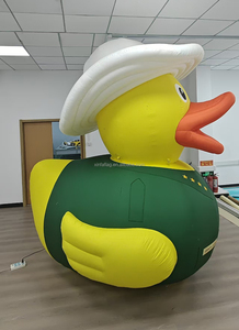 3m đến 7m Vịt Vàng khổng lồ phim hoạt hình <span class=keywords><strong>Inflatable</strong></span> nhân vật bóng bay cho quảng cáo lớn inflatables trang phục - Product Image 3