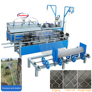 Máquinas de fabricación de malla de alambre de alto rendimiento Equipo automático de valla de eslabones de cadena - Product Image 2