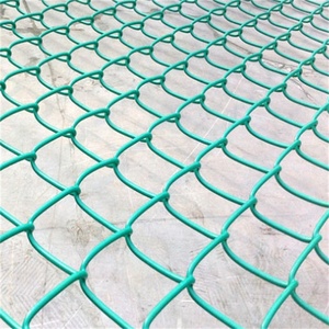 Cung cấp duy nhất Braid lưới rhomboidal dây lưới nhựa màu đen PVC tráng Chuỗi liên kết hàng rào tiêu chuẩn Mỹ Cyclone dây lưới - Product Image 3