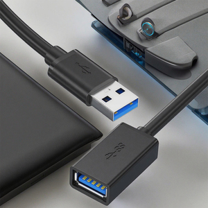 สายต่อ USB ตัวผู้ไปยังตัวเมียสายการถ่ายโอนข้อมูลเร็ว USB3.0 5 Gbps สำหรับคอมพิวเตอร์มือถือฮาร์ดดิสก์แล็ปท็อปหม้อน้ำ - Product Image 4