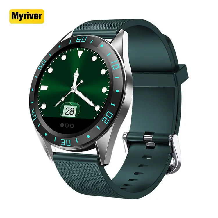 Myriver-montre connectée de Sport Myriver, avec écran tactile, moniteur de fréquence cardiaque, de pression artérielle, d'oxygène, prend en charge carte Sim, original, à bas prix