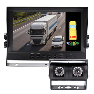 9 ''IS crecrecreen ynamic ar Adar Ensor ystem con uzzer & 1080P Awin win ENS evereversing amamera - Product Image 1