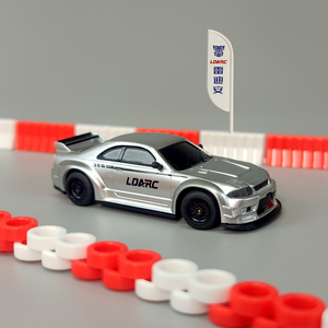 LDARC R02 Mini Rc spor 1/64 simüle elektrikli uzaktan kumanda Model araba masa RTR 2.4G yetişkinler çocuk oyuncakları hediye - Product Image 3