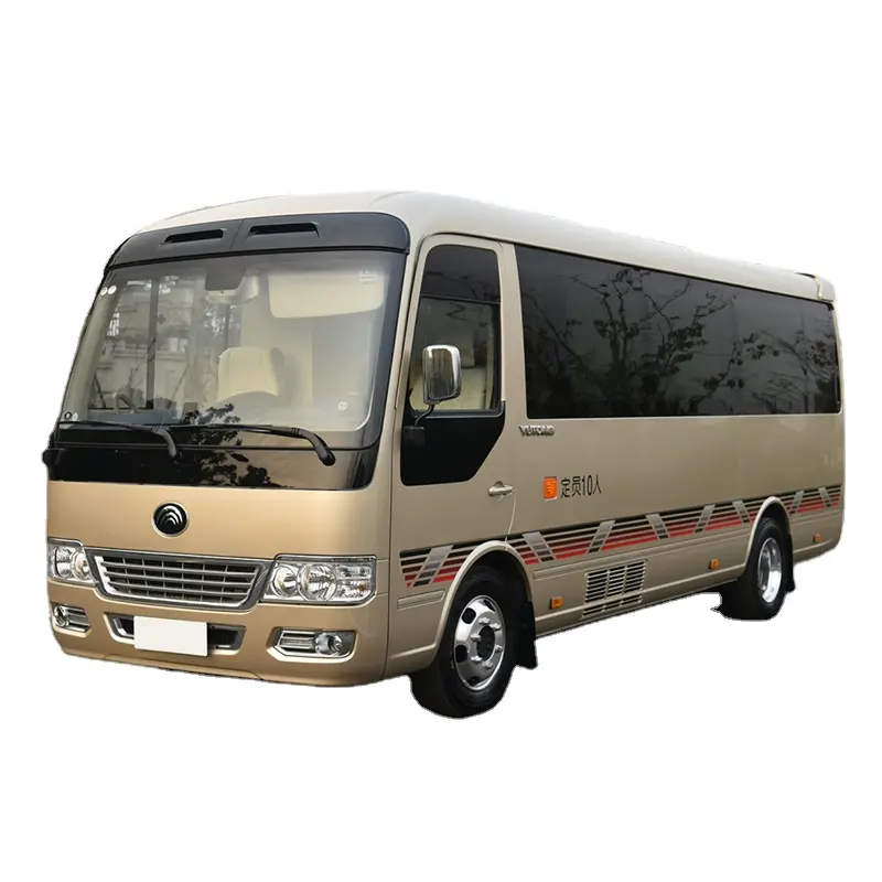מכירה חמה של אוטובוס נוסעים YUTONG T7 2021 דגם בנזין מהדורה מותאמת אישית מיני אוטובוס חשמלי מכוניות חדשות ומשומשות תוצרת סין