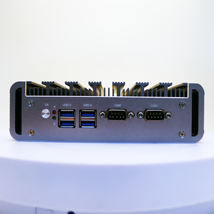 DDR4 çift LAN endüstriyel ağ güvenliği ile fansız çift çekirdekli Intel Core I7 7500U Mini PC 2.7GHz - Product Image 3