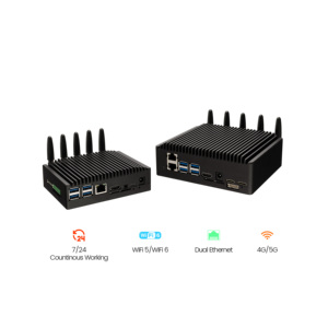 Braccio architettura algoritmo dispositivo Fanless Mini PC Computer robusto di grado industriale AI Smart Box PC OS 11 Edge Computing - Product Image 2