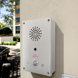 Sistema di telefonia per porte IP con Hotline di parcheggio Villa appartamento citofono e sistemi di citofono di trasmissione di aiuto SOS Emerncy - Product Image 2