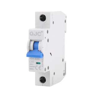 QJC C32MCBスイッチ2つの三相単極2p3p4p16amp 32 amp 63A230/400v ac dcミニミニチュアサーキットブレーカー - Product Image 4