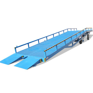 Contenedor de puente de embarque fijo hidráulico eléctrico Plataforma de carga/descarga Ajuste de altura Equipo de almacenamiento de carga móvil - Product Image 1