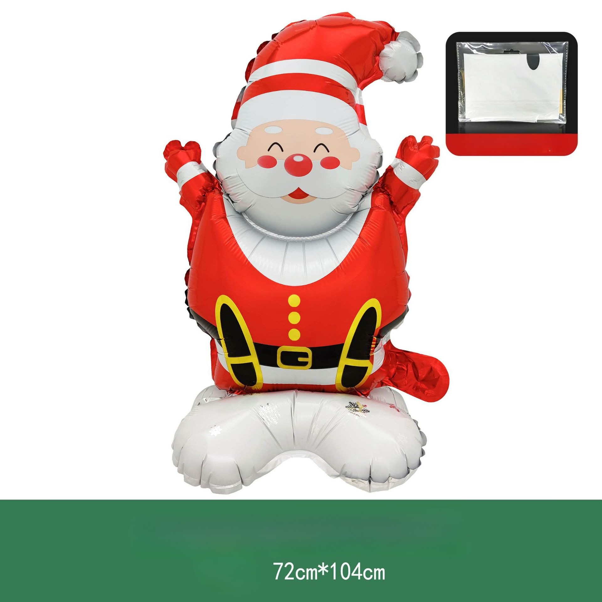 Waving Santa Claus