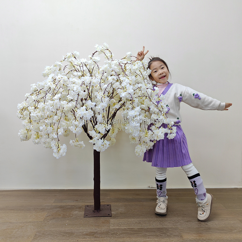 Arbre blanc de fleur de cerisier de 1.2m