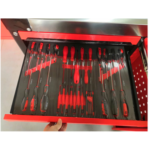 Caja de metal con banco de trabajo Cerradura de llave Caja de herramientas - Product Image 4