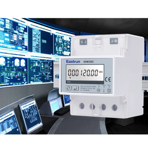 Precisión Eastron SDM320C Clase C con función de control de carga Modbus RS485 Medidor de consumo de energía para sistema SCADA - Product Image 1