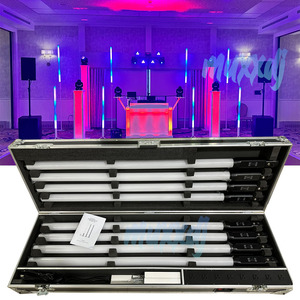 Tubo LED Uplights Batería Inalámbrico Dmx RGBWA 5 en 1 360 Grados LED Pixel Tube Light IR remoto y APP Control - Product Image 5