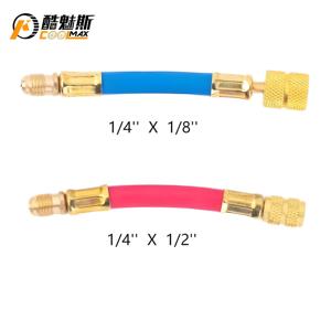 House Hold Hvac Ar Condicionado & Geladeira Carregamento De Flúor Adaptador De Acoplador Rápido Refrigeração Converter Conector Com Mangueira