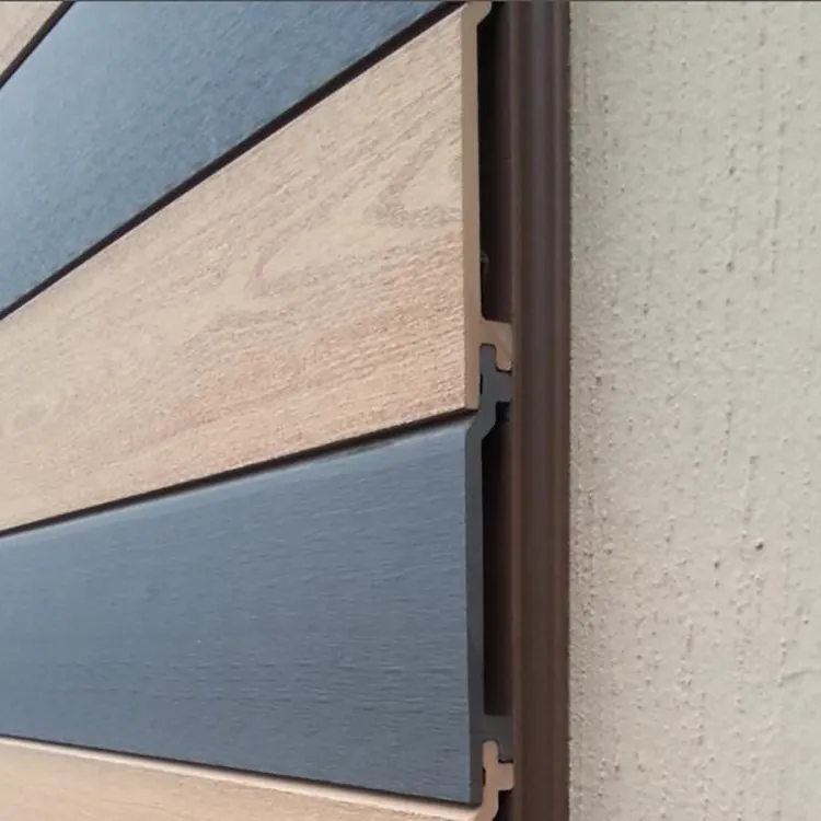 Panneau de revêtement mural extérieur en vinyle de bonne qualité Panneaux muraux en PVC imperméables et ignifuges