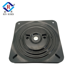 A20-1 Heavy Duty 10 Inch Swivel Plate with Memory Return Ball Bearing Revolving <strong>Rotating</strong> Barstool for Dining and Kitchen Use - Product Image 5