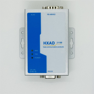 DB9 RS232เพื่อ RS485 RS422 Active Converter RS-232 RS-485อะแดปเตอร์สื่อสารข้อมูล RS-422ที่มีการแยกป้องกันฟ้าผ่า1.8กม. - Product Image 2