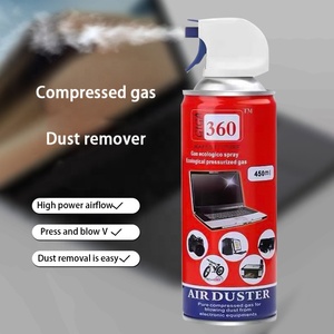 Factory Price Customize Compressed Air Duster for <strong>Computer</strong> <strong>Keyboard</strong> Camera CPU Case <strong>Cleaning</strong> Dust 630 Gas Special Cleaner - Product Image 2