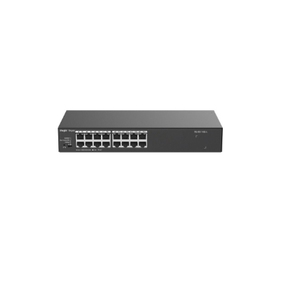 Ruijie RG-ES116 V2 16-port 100M yönetilmeyen anahtarı 3.2Gbps anahtarlama kapasitesi tak ve çalıştır masaüstü duvara monte tasarım - Product Image 2
