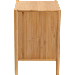 现代独特设计的天然竹制茶几床头柜转角桌，带两个客厅 - Product Image 4