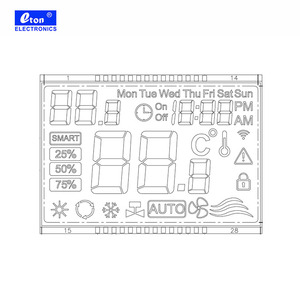 Display Lcd personalizzato con Display Lcd con data digitale 68.5x49mm