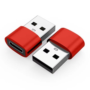 C型母至USB2.0公转换器连接器OTG数据快速充电C型适配器
