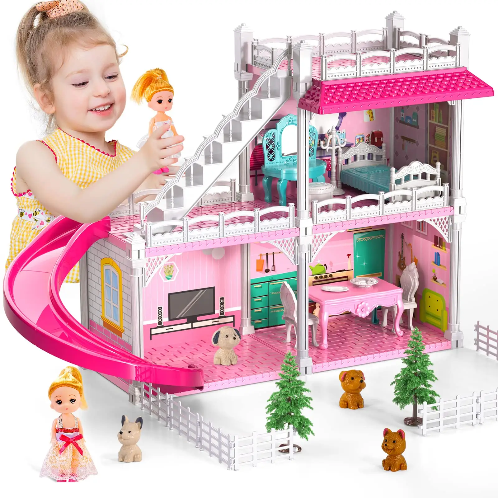 WANHUA diy dollhouse ahşap bebek evleri noel japon bebek evi kiti bebek evi kızlar için